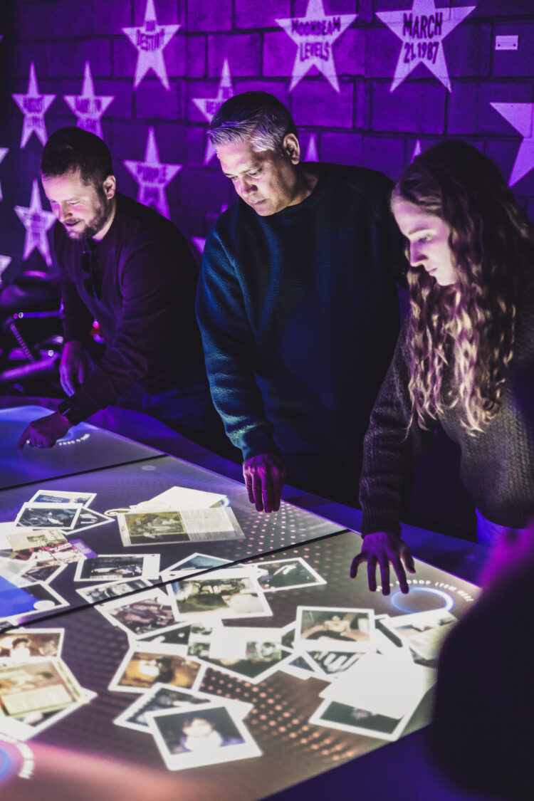 Purple Rain Touchscreen Interactive Table image